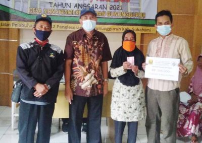 Pembagian Bantuan Langsung Tunai (BLT) Dana Desa Tahun 2021